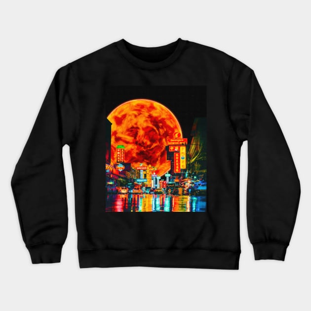 NEON GLOW. Crewneck Sweatshirt by LFHCS